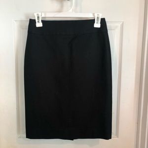 High waisted Banana Republic black pencil skirt